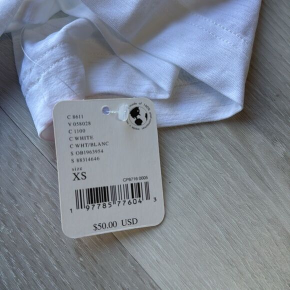 FP Movement Women's Tempo‎ Boyfriend Tee XS white NWT in packaging - Picture 10 of 10